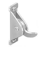 Bradley SA37 Saftey Clothes Hook Strip, Front Mtd., Prisons and Detention Centers