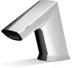 Sloan EFX-300.000.0010 BASYS Sensor Operated Faucet, Low-HW, Bowed, 0.5 GPM Laminar, Hard Wired, 6 V