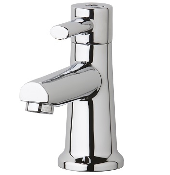 Chicago Faucets 3510-E2805AB Single Supply Sink Faucet, Single Hole, 0.5 GPM Econo-Flo Non-Aerating 