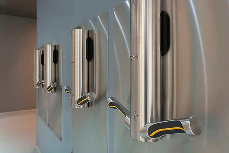 Dyson Airblade 9kJ HU03 commercial hand dryer