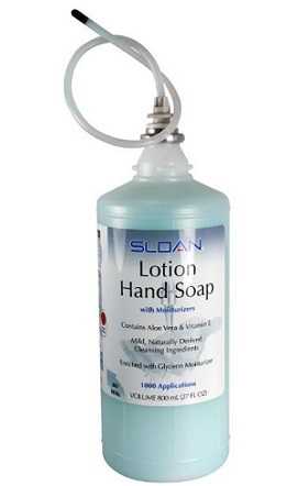 Sloan ESD-217 Lotion Hand Soap Refill 800 ml Bottle, Quantities of 4 Required, 0346017