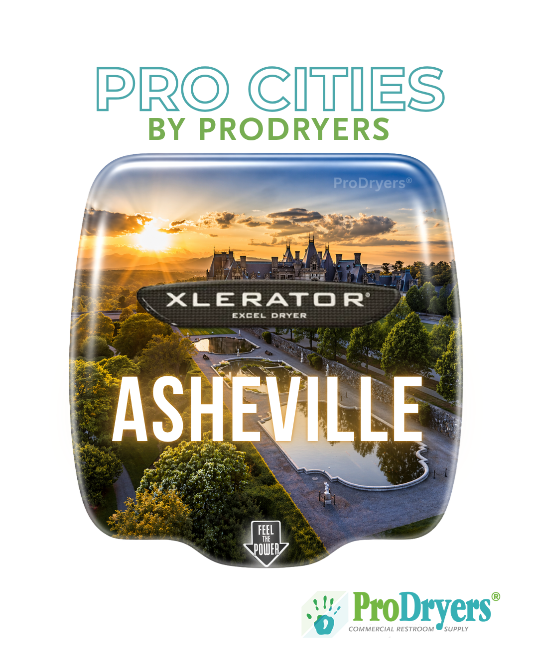 Asheville Custom Hand Dryer Example