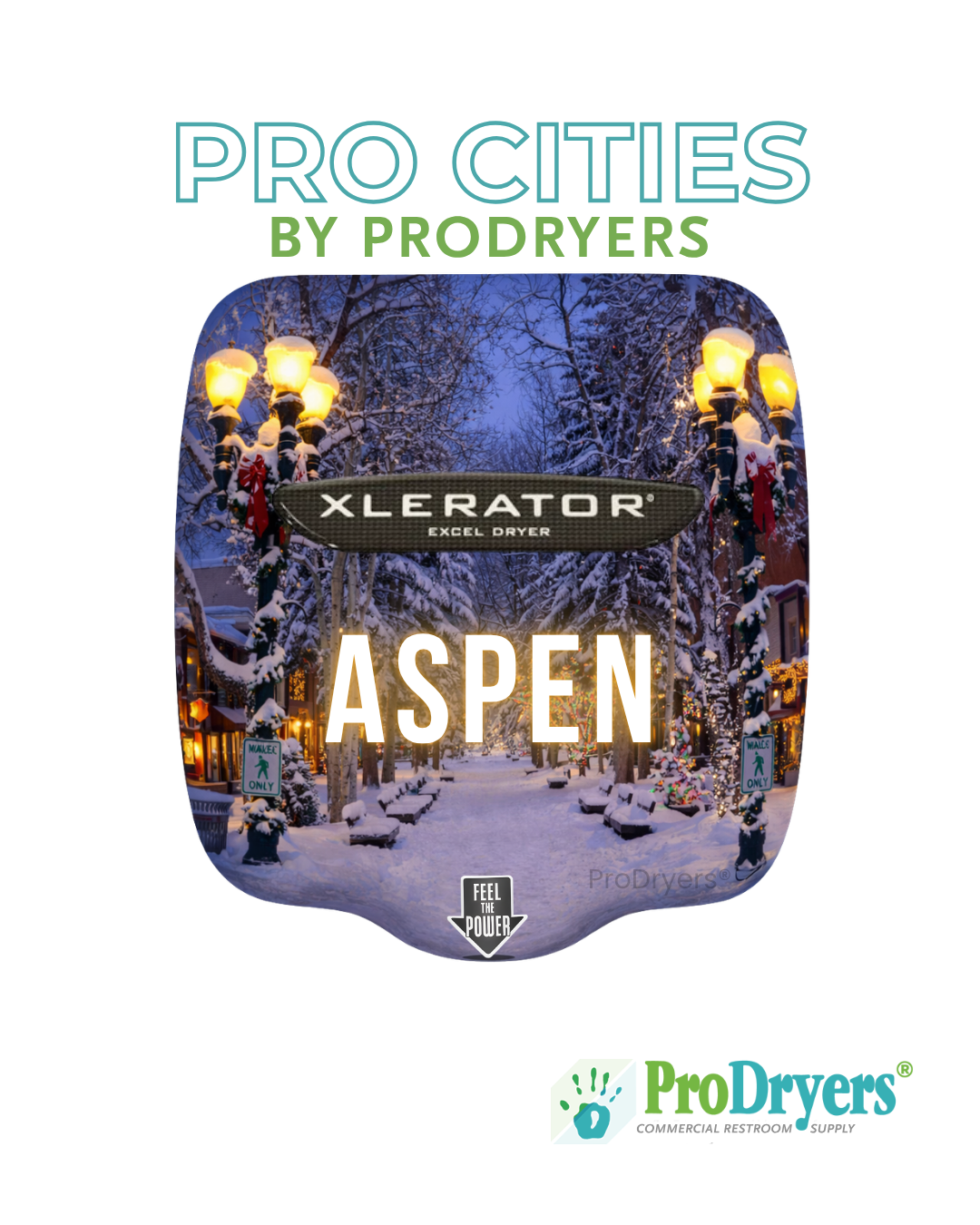 Aspen Colorado XLERATOR Custom Hand Dryer Designs