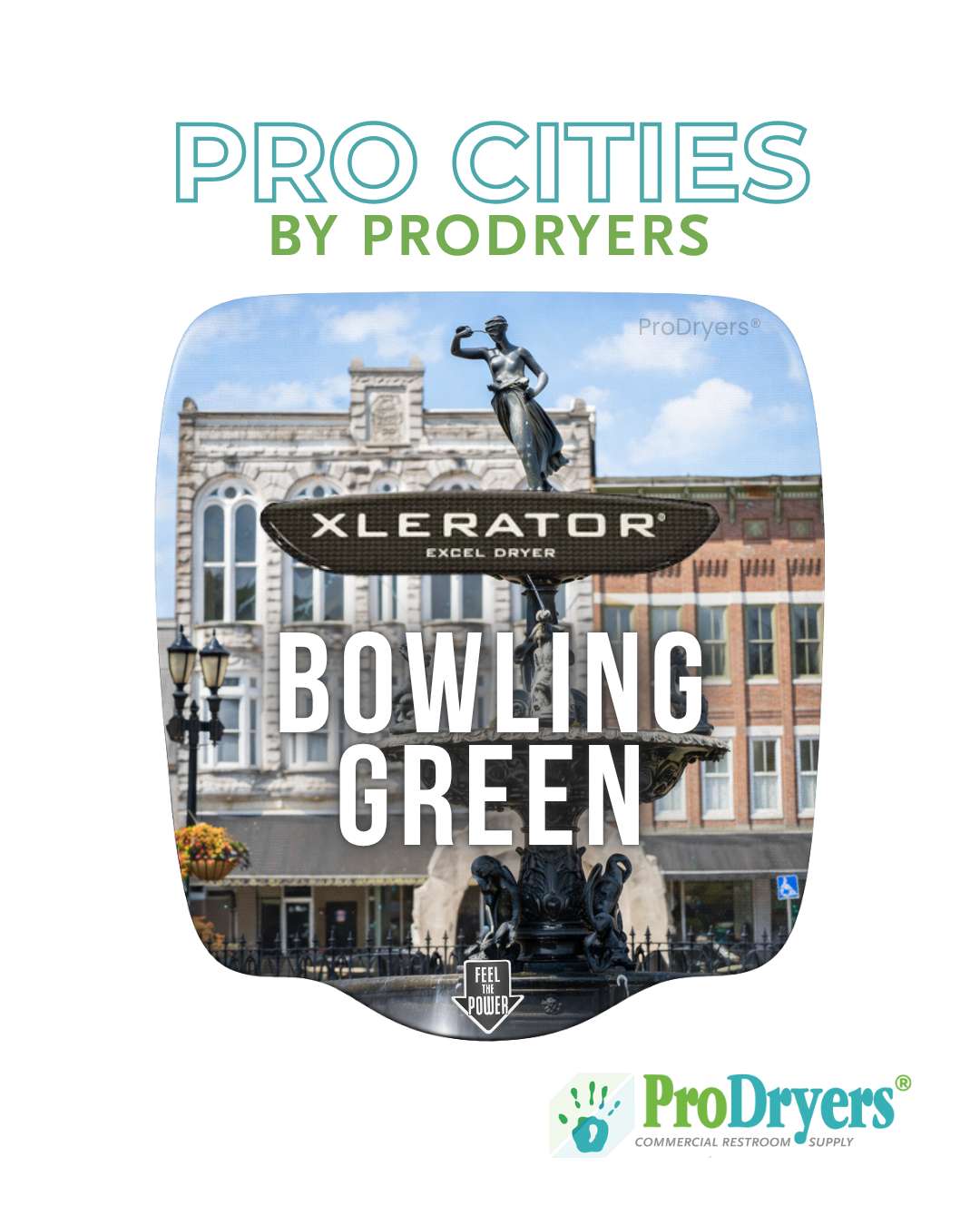 Bowling Green Kentucky Custom XLERATOR Hand Dryer Design