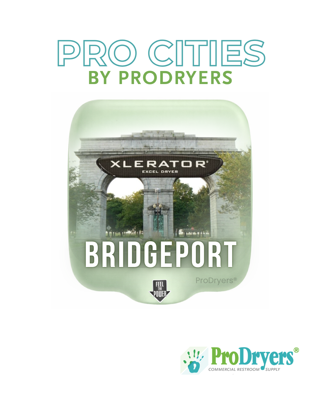 Bridgeport Connecticut Custom XLERATOR Hand Dryer Design Example
