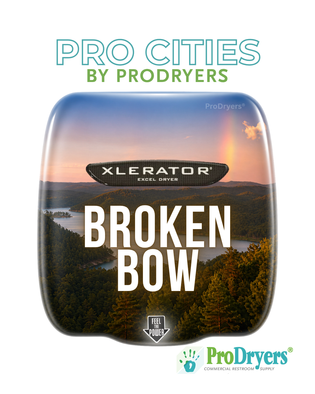 Broken Bow Custom Hand Dryer Covers