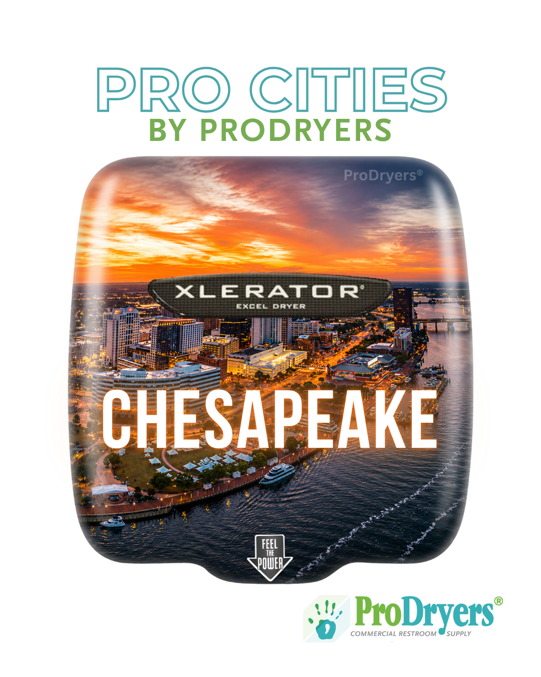 Chesapeake Custom Hand Dryer Covers