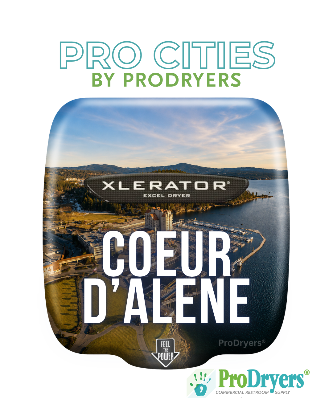 Coeur d'Alene Custom Hand Dryer Covers