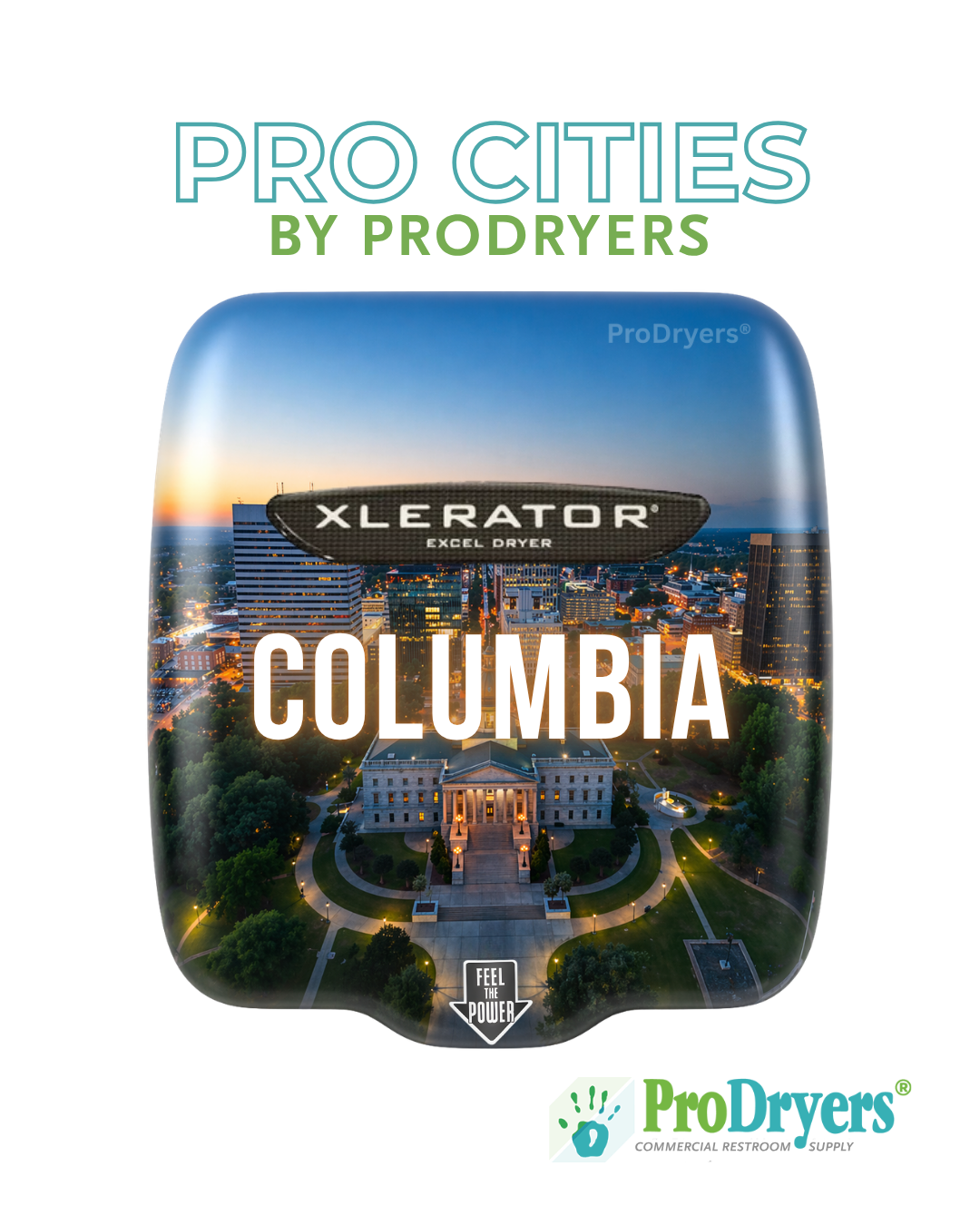 Columbia Custom Hand Dryer Covers