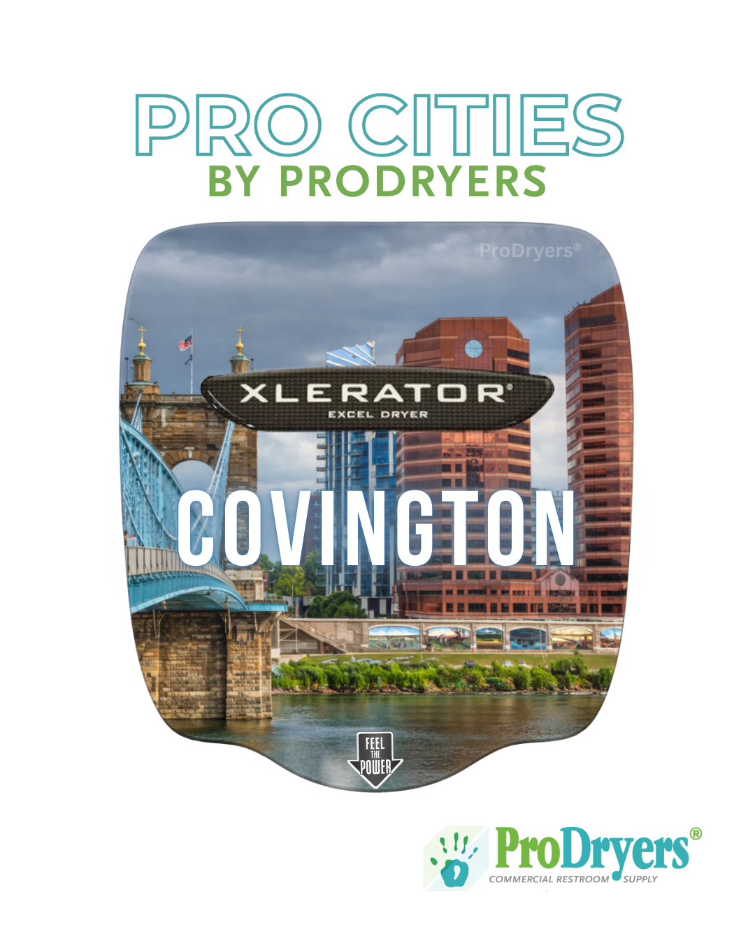 Covington Kentucky Custom XLERATOR Hand Dryer Design