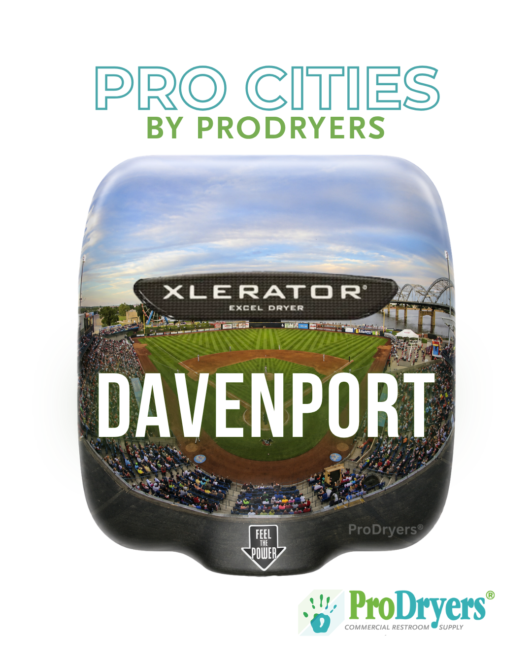 Davenport Custom Hand Dryer Covers