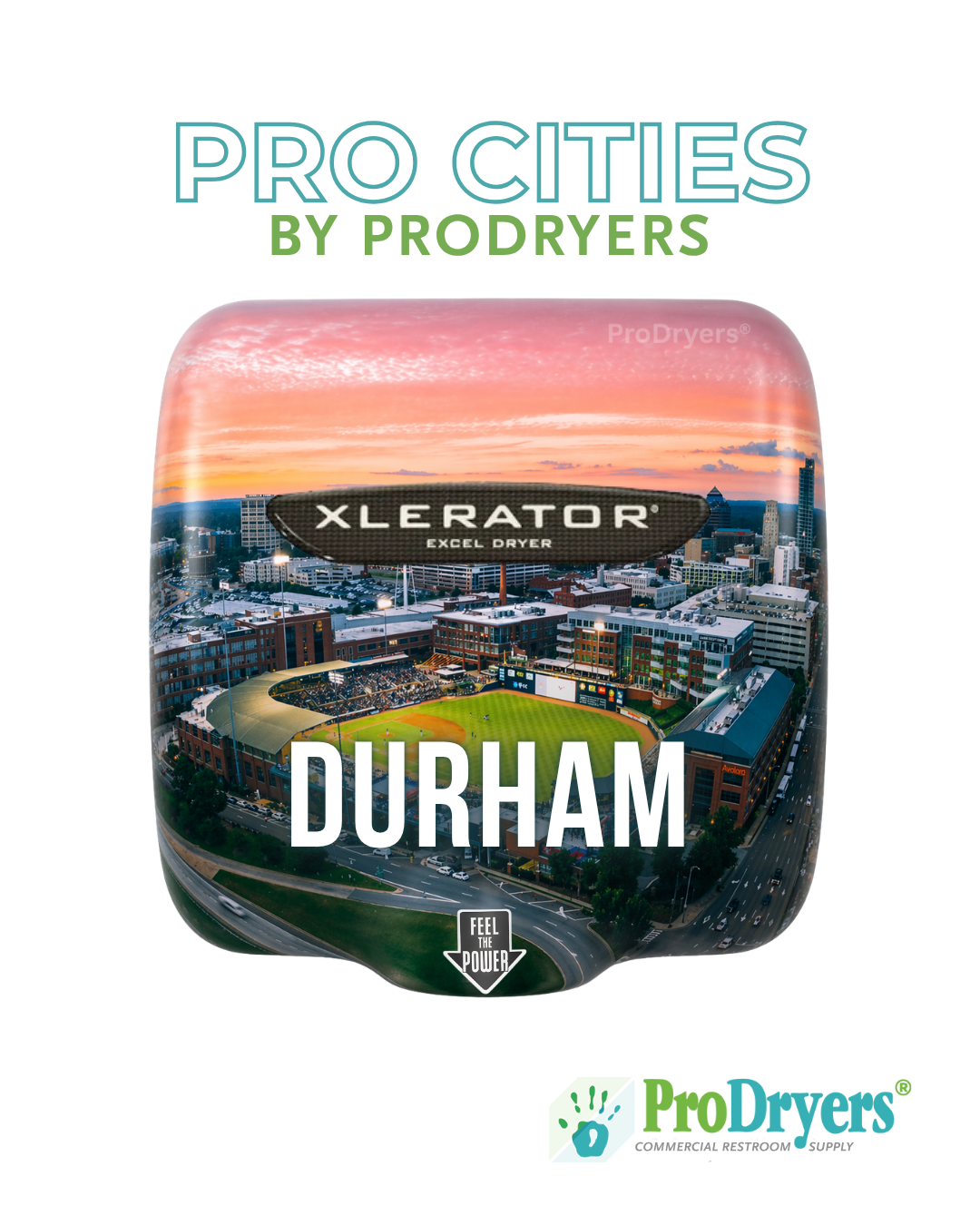 Durham Custom Hand Dryer Example