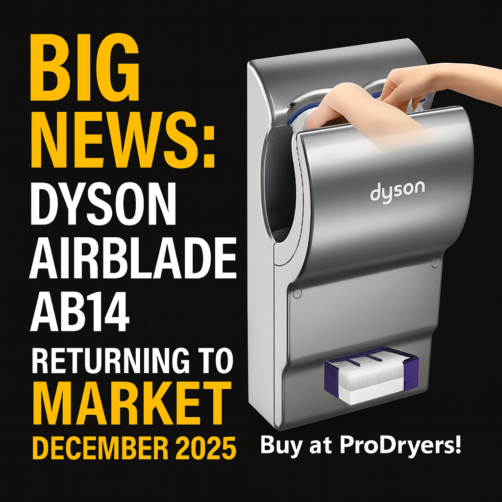 Big News: Dyson AB14 Airblade Hand Dryer Returns in 2025: Buy