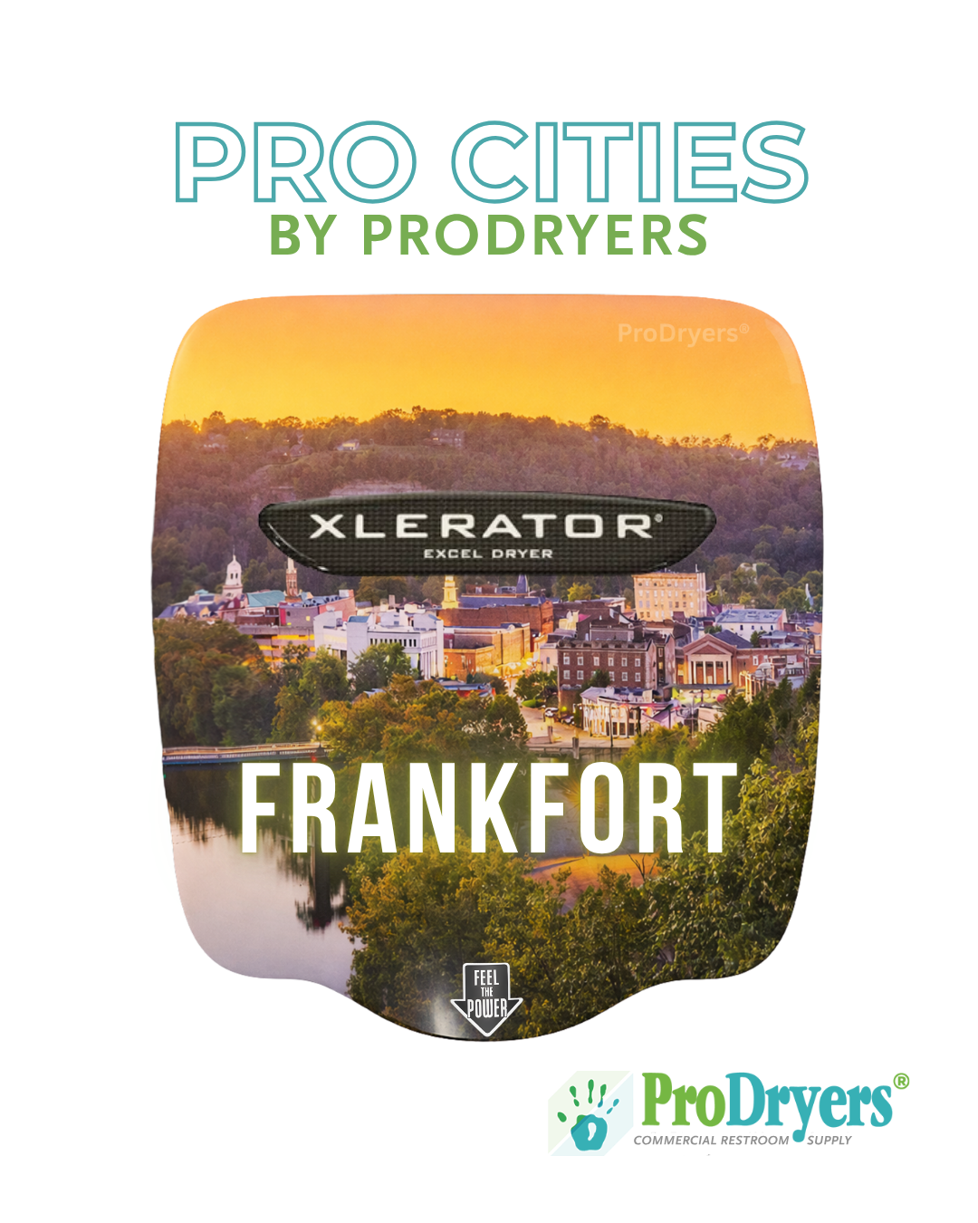 Frankfort Kentucky Custom XLERATOR Hand Dryer Design