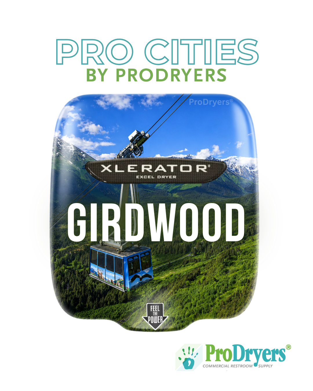 Girdwood Custom Hand Dryer Design Example Girdwood Custom Hand Dryer Design Example