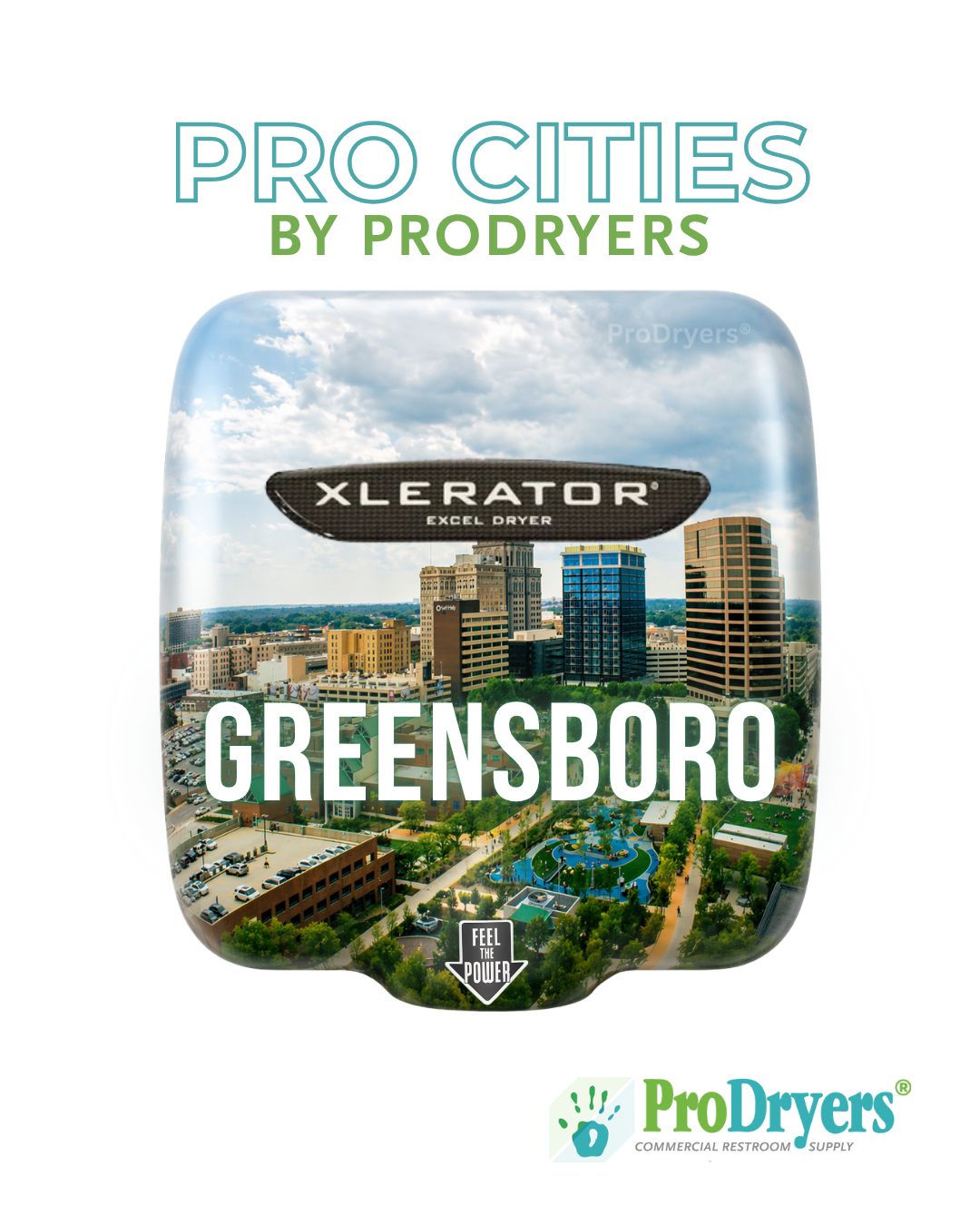 Greensboro Custom Hand Dryer Example