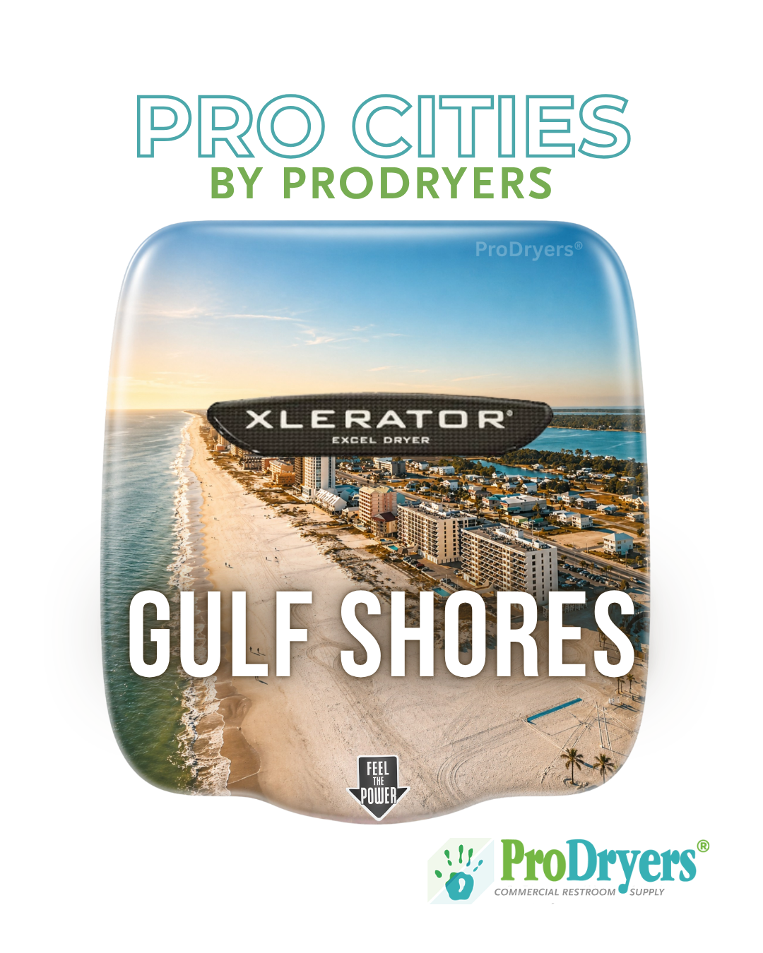 Gulf Shores Custom Hand Dryer Covers