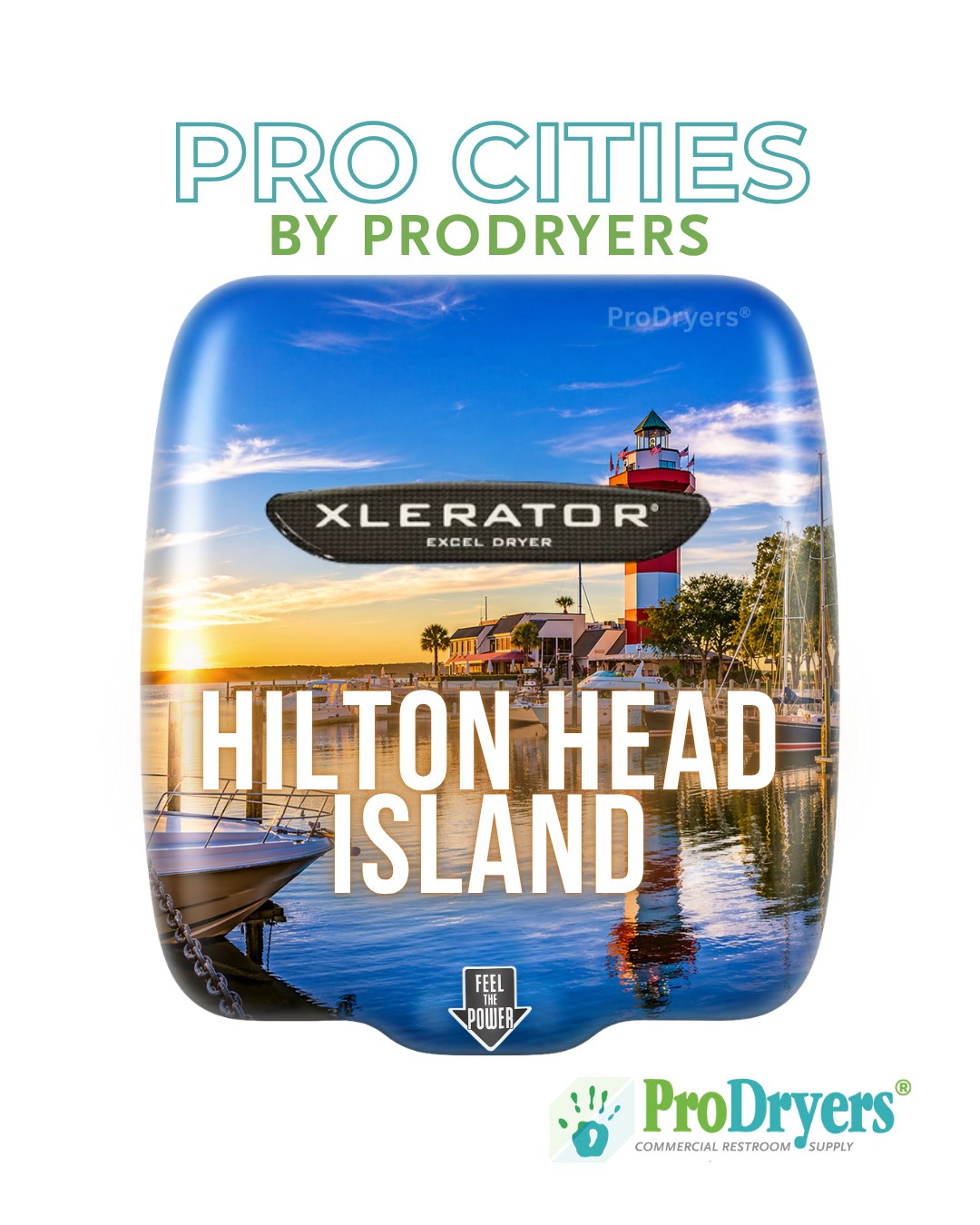 Hilton Head Island Custom Hand Dryer Covers