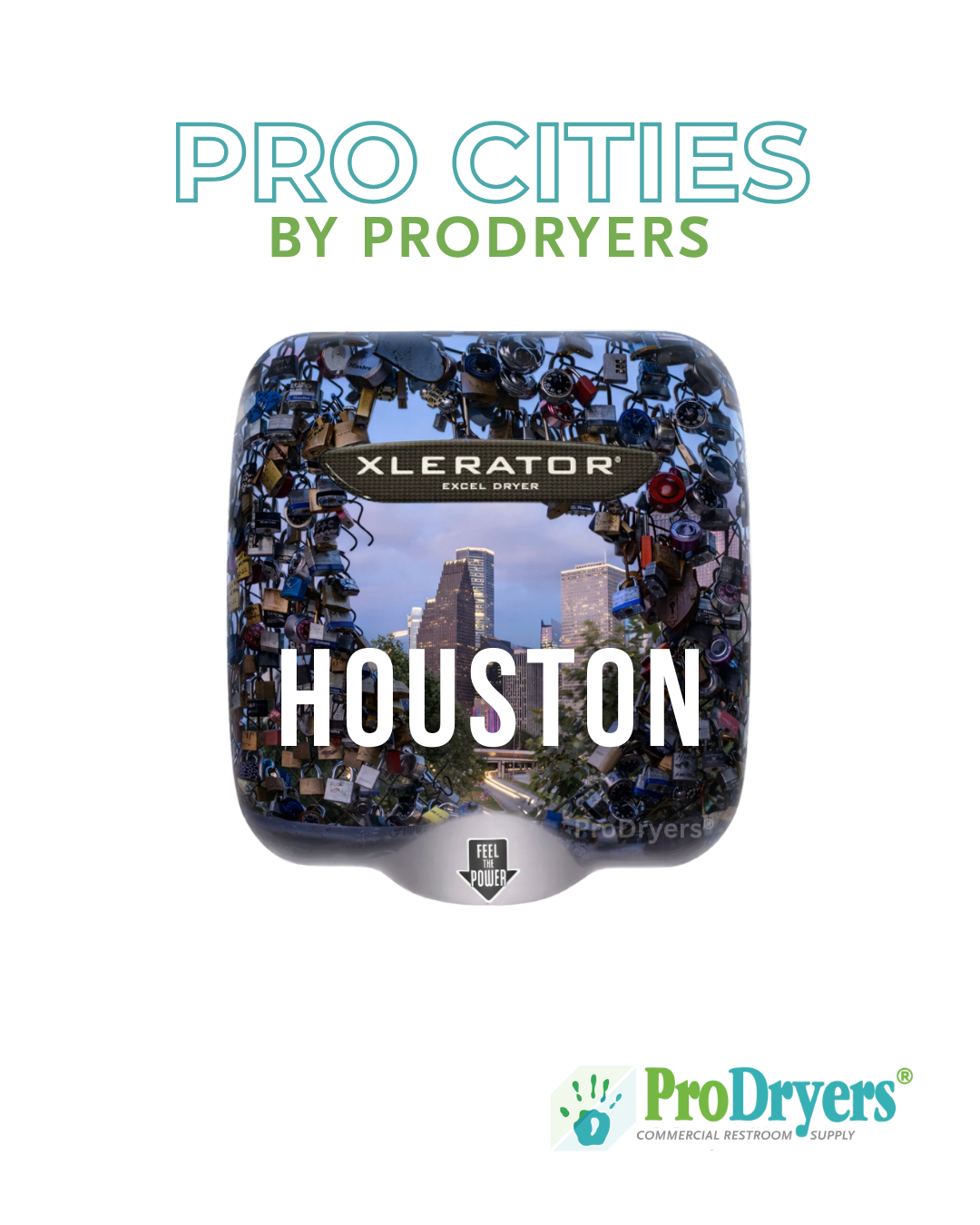 Houston Texas Hand Dryer Custom Example