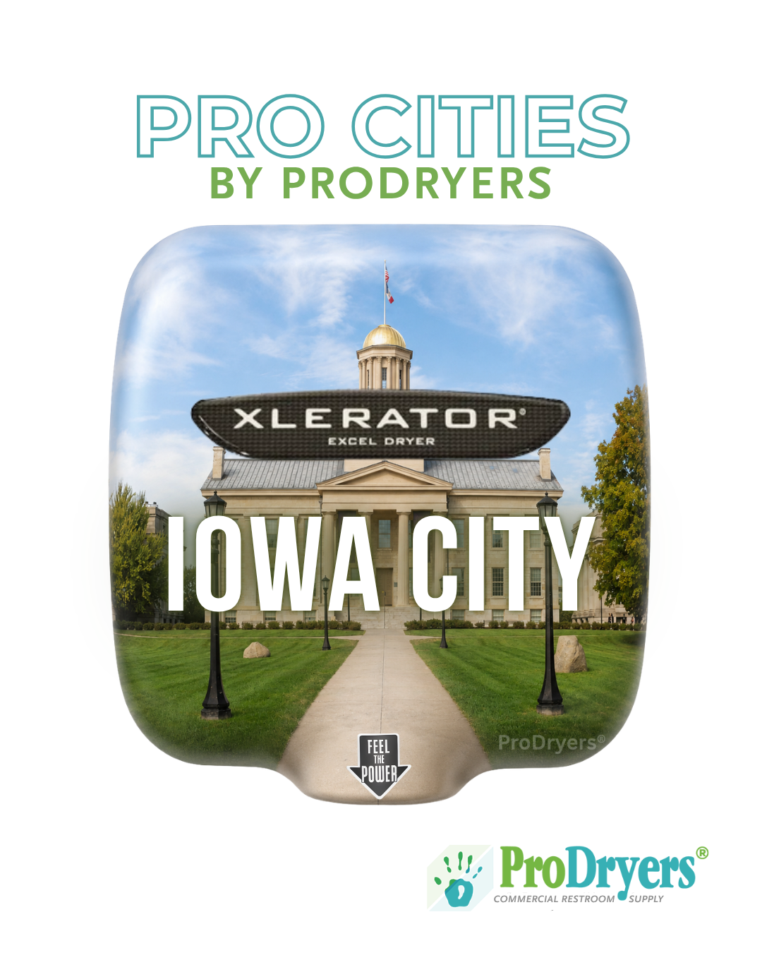 Iowa City Custom Hand Dryer Covers
