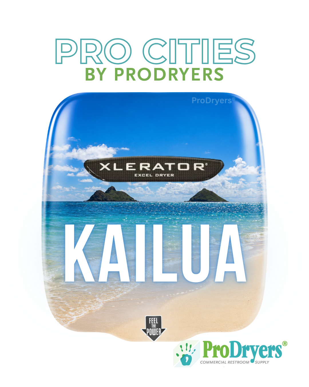 Kailua Custom Hand Dryer Design Example Kailua Custom Hand Dryer Design Example