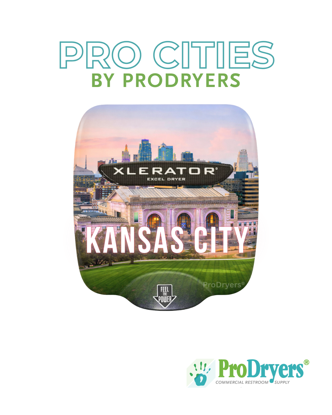 Example of another Kansas City Missouri Hand Dryer Design for the XLERATOR
