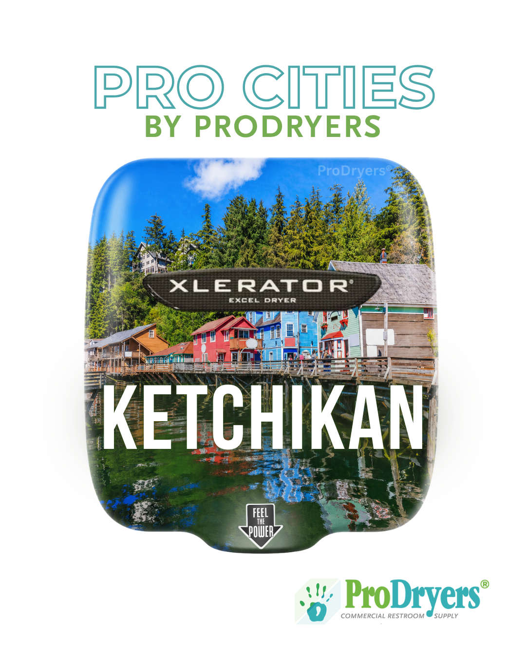 Ketchikan Custom Hand Dryer Design Example Ketchikan Custom Hand Dryer Design Example