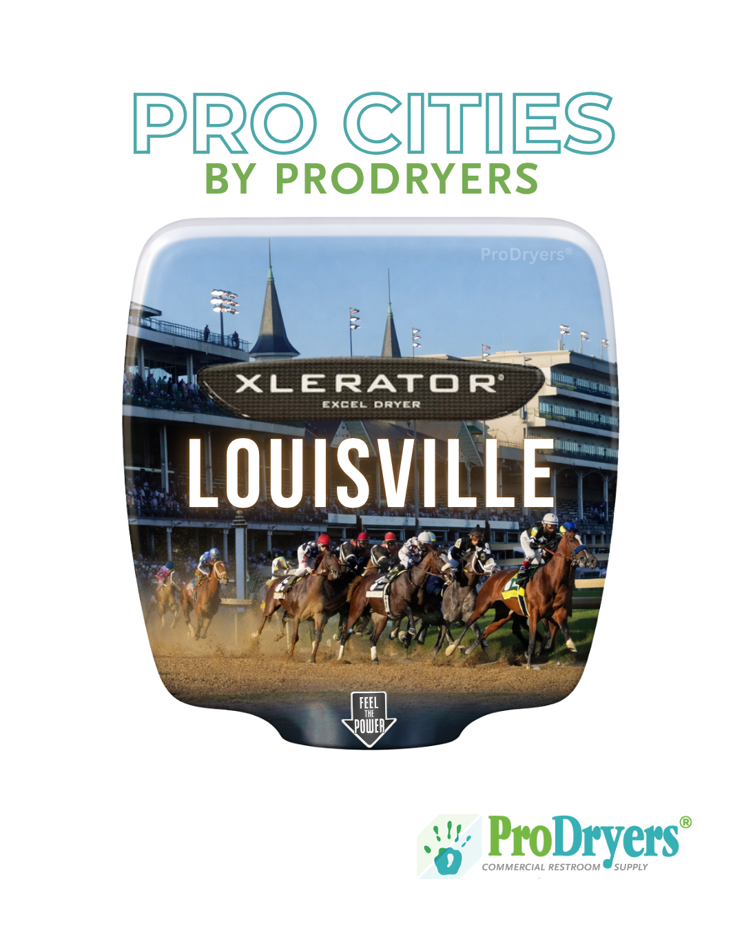 Louisville Kentucky Custom XLERATOR Hand Dryer Design