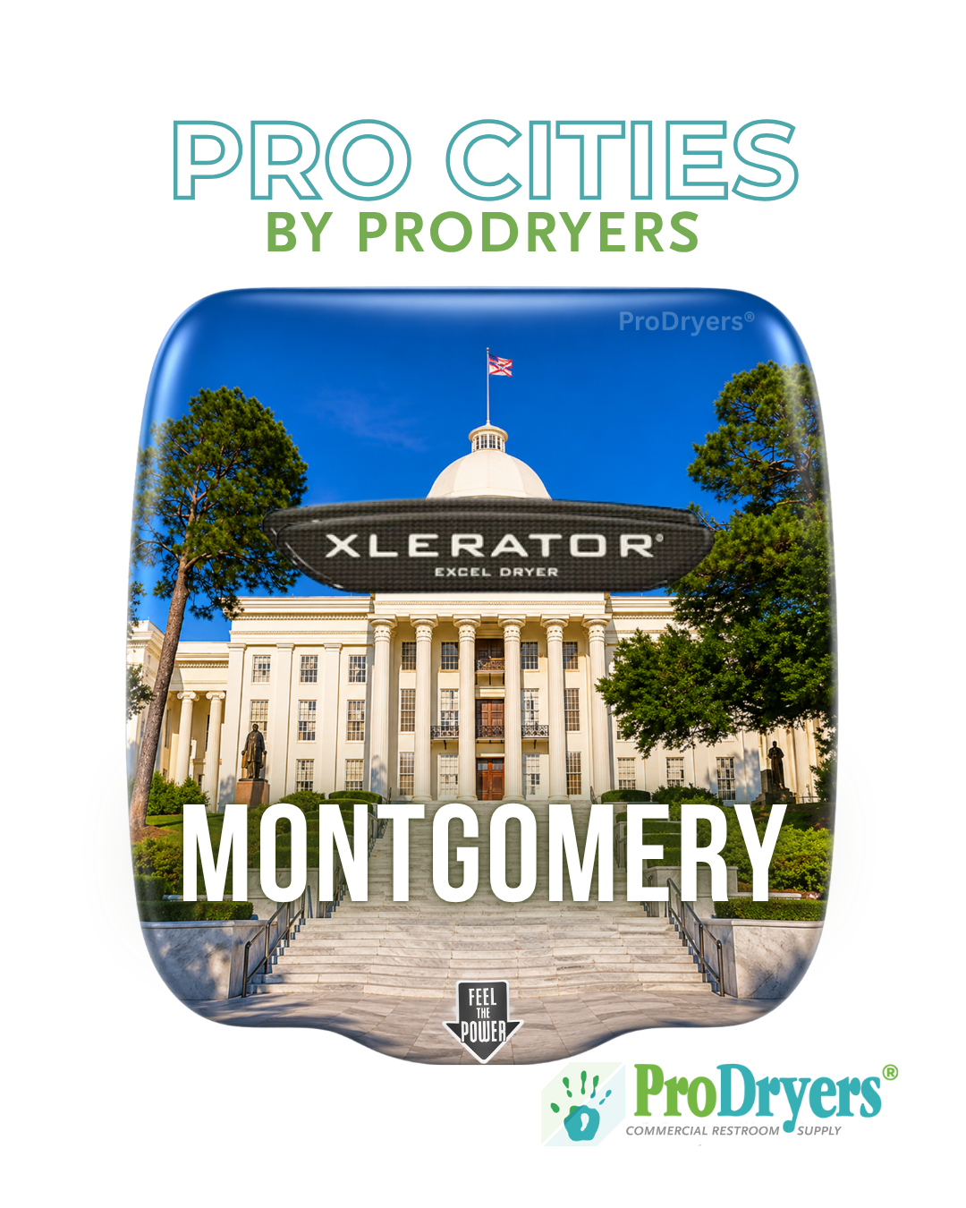 Montgomery Custom Hand Dryer Covers