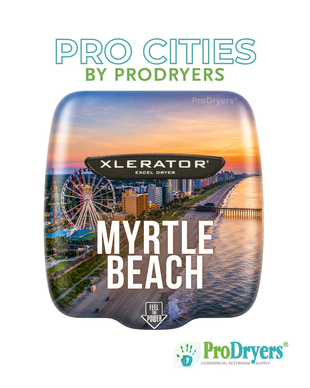 Myrtle Beach Custom Hand Dryer Covers