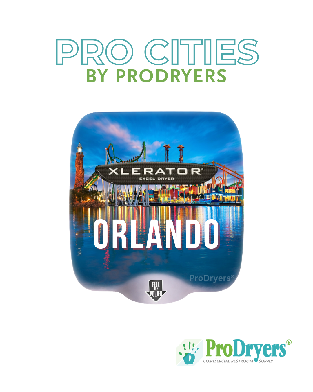 Orlando Florida Custom XLERATOR Hand Dryer Design