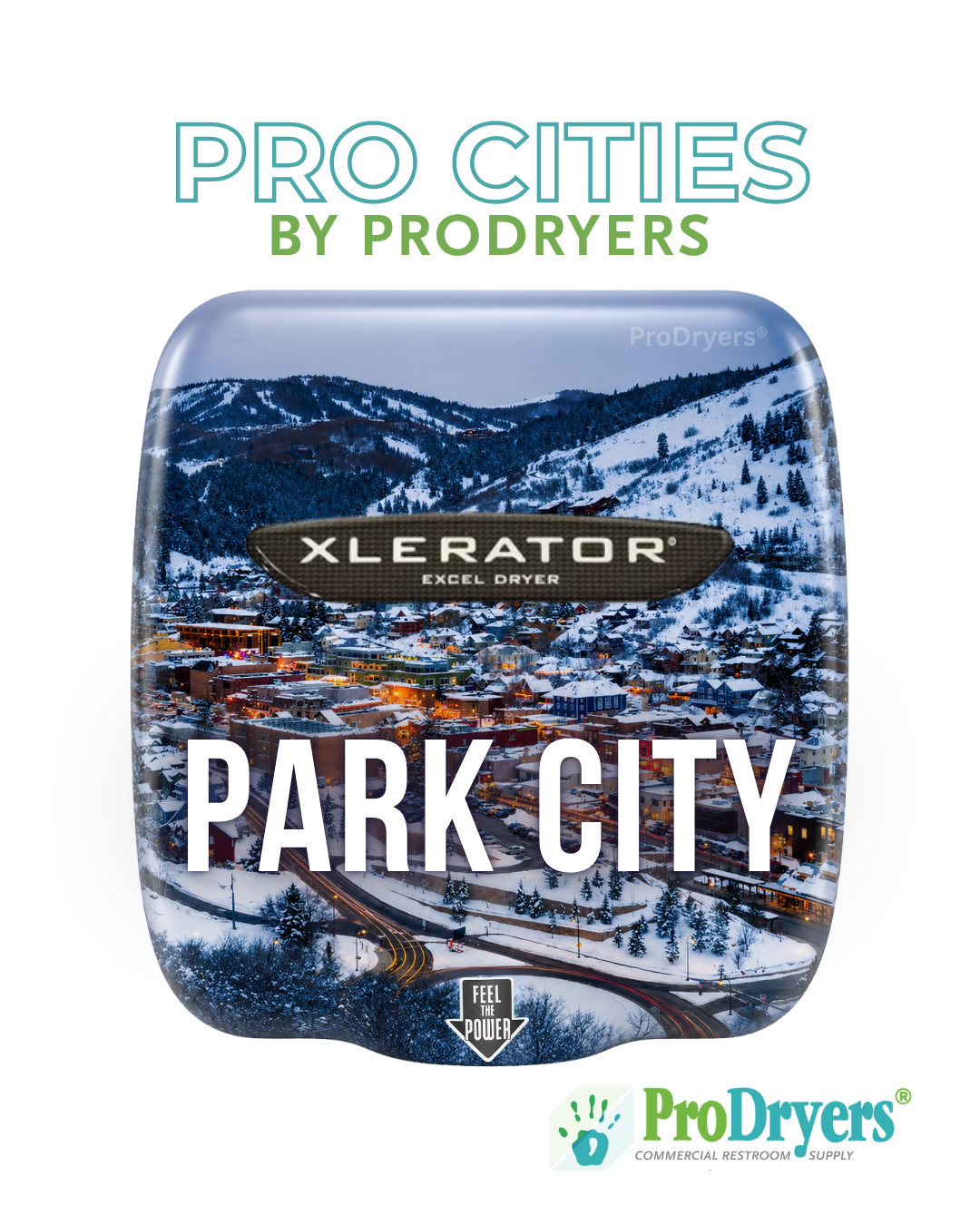 Park City Utah Custom XLERATOR Hand Dryer Design Example Park City Utah Custom XLERATOR Hand Dryer Design Example
