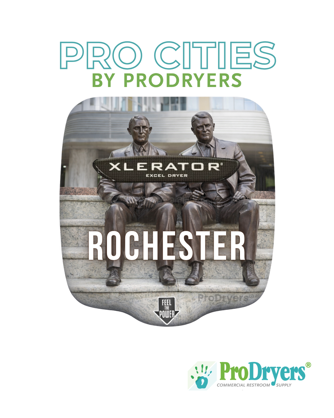 Rochester Minnesota Custom XLERATOR Hand Dryer Design Example
