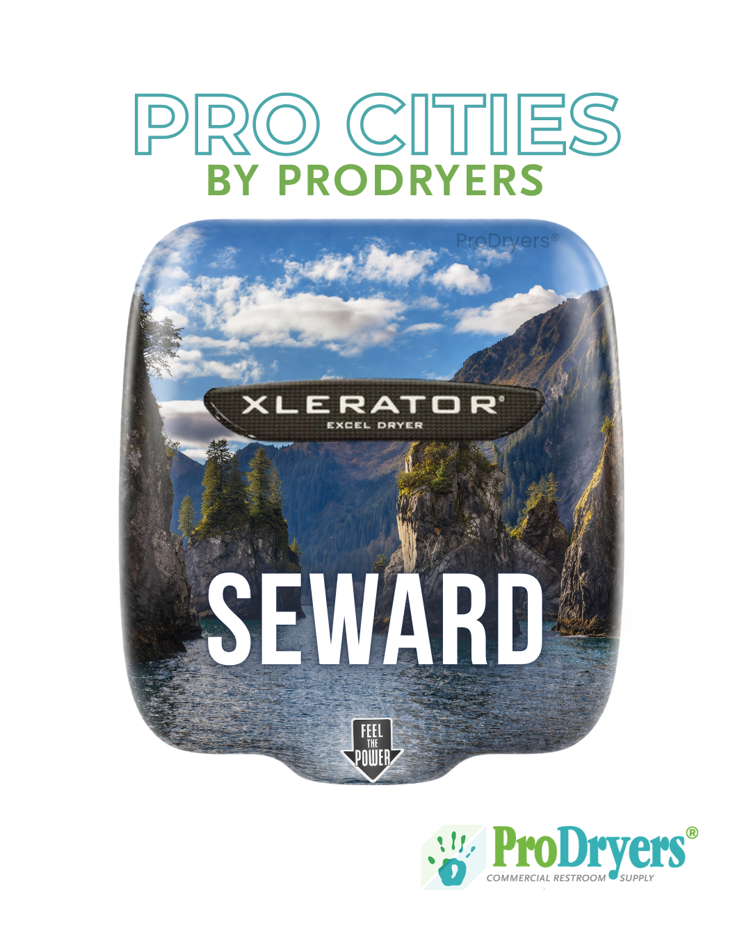 Seward Custom Hand Dryer Design Example Seward Custom Hand Dryer Design Example
