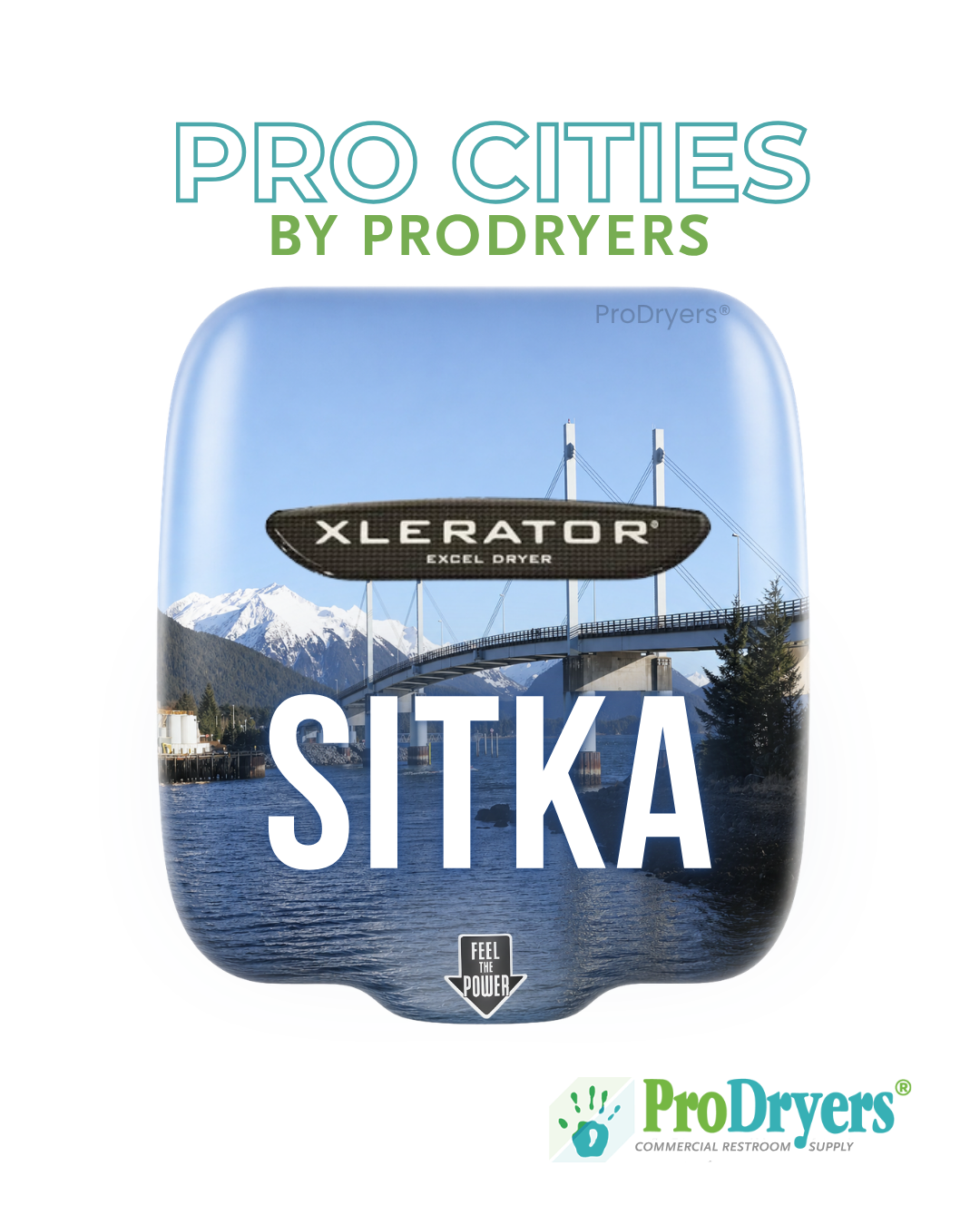 Sitka Custom Hand Dryer Design Example Sitka Custom Hand Dryer Design Example