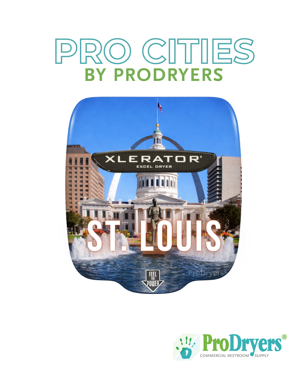 Example of a St. Louis Missouri Hand Dryer Design for the XLERATOR