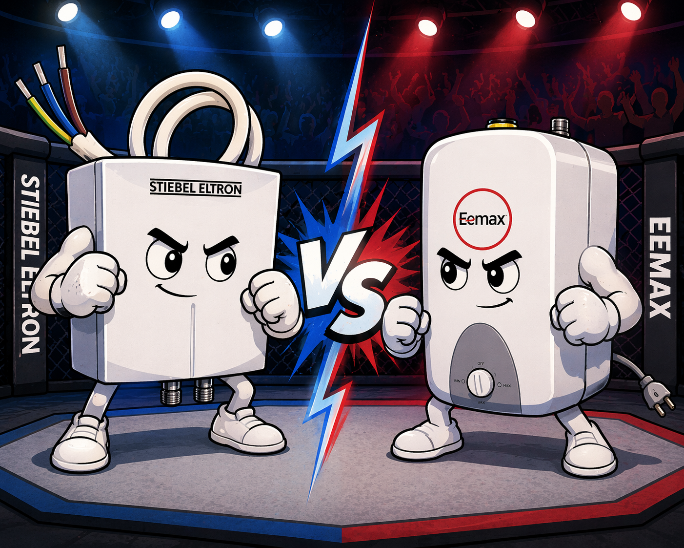 Stiebel Eltron vs Eemax tankless water heater comparison