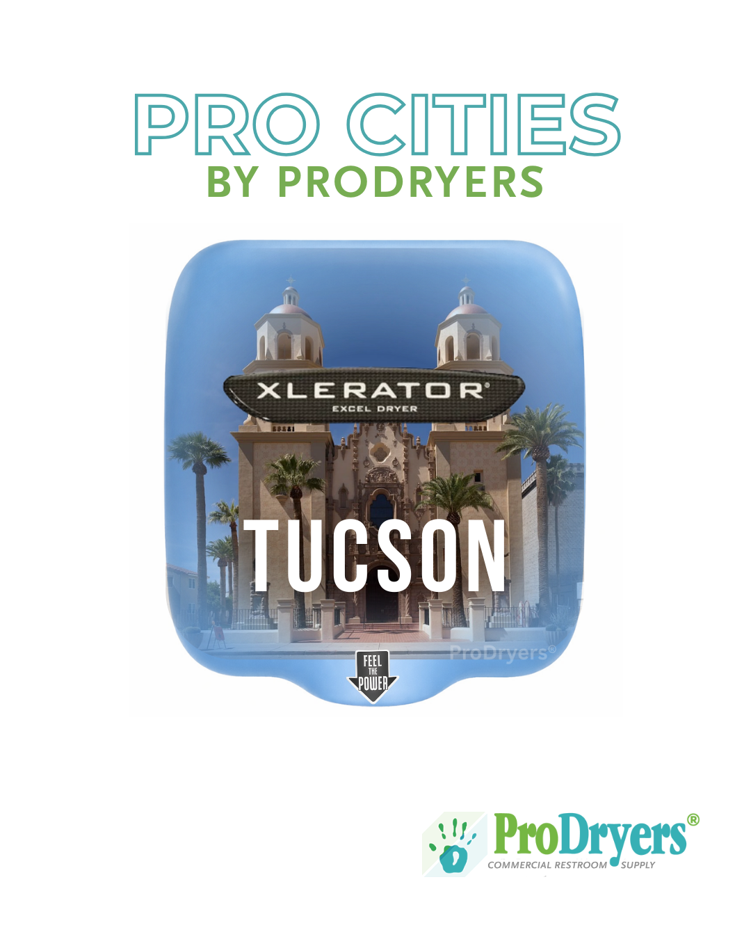 Tucson Arizona Custom XLERATOR Hand Dryer Design