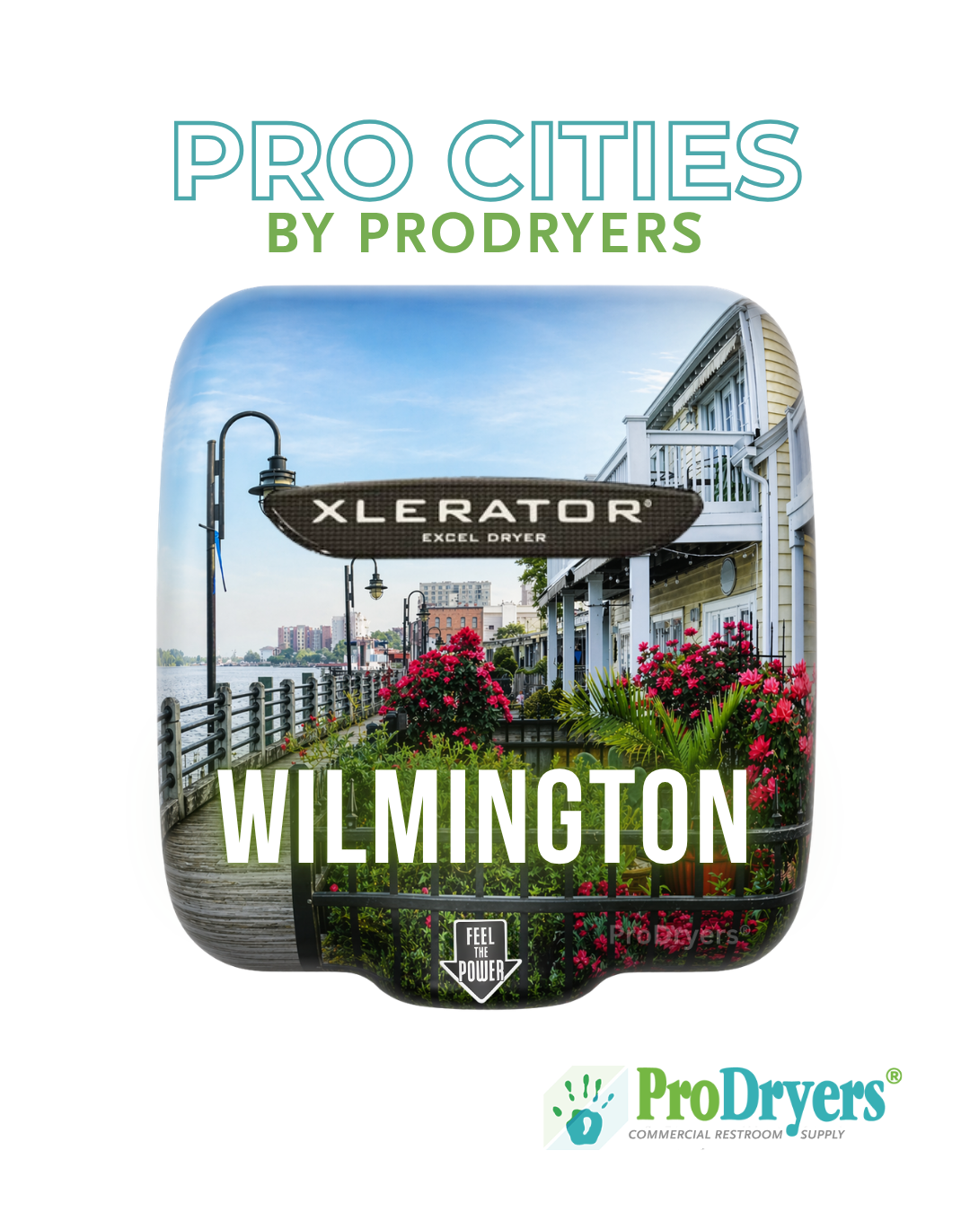 Wilmington Custom Hand Dryer Example