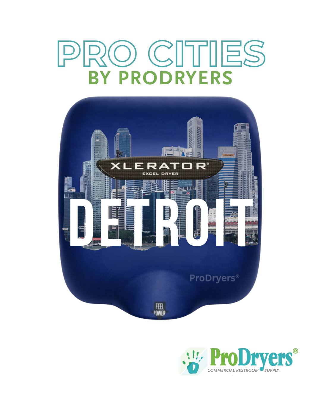 Example of a Custom Detroit Hand Dryer Design