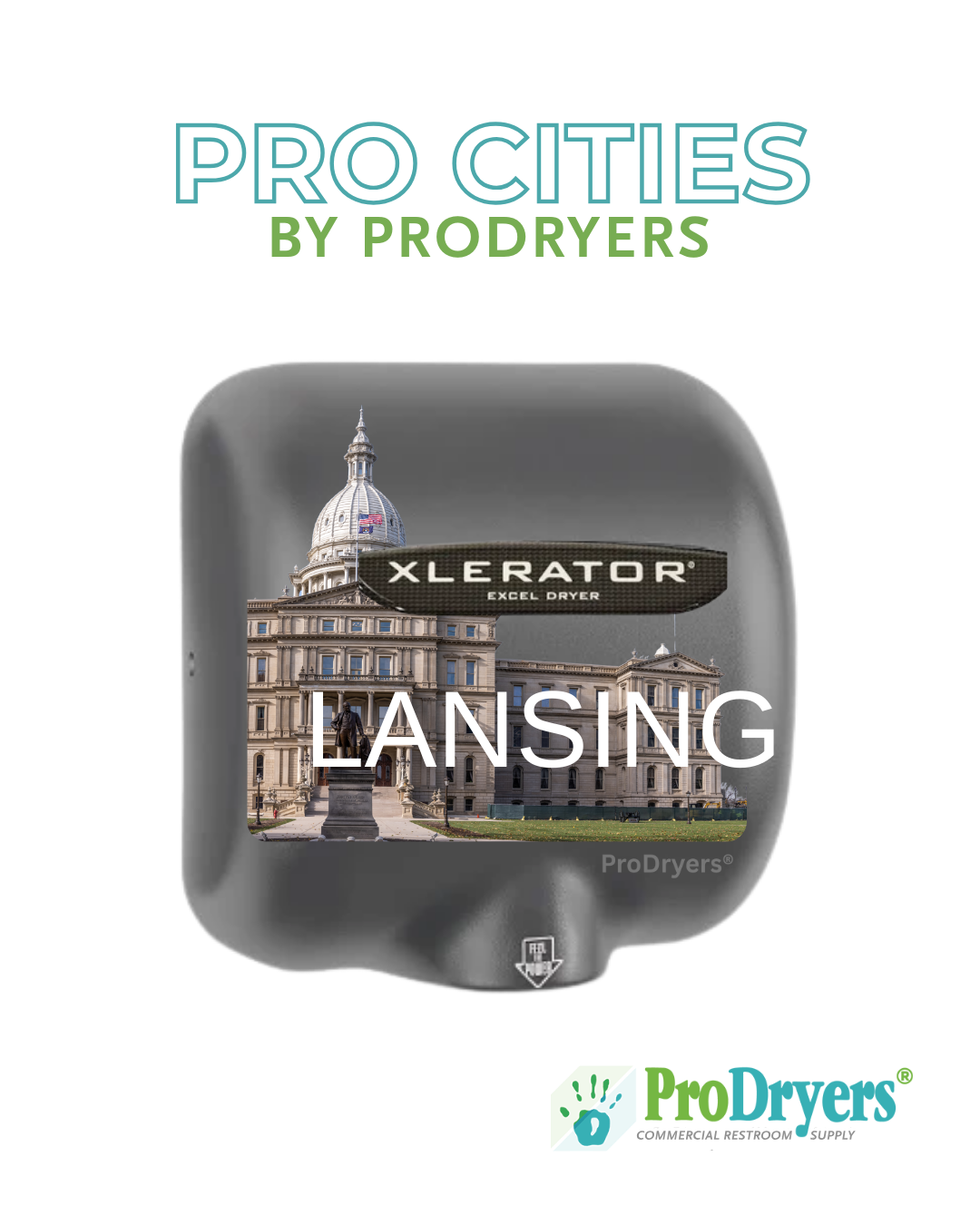 Lansing, MI Custom Hand Dryer Design by ProDryers