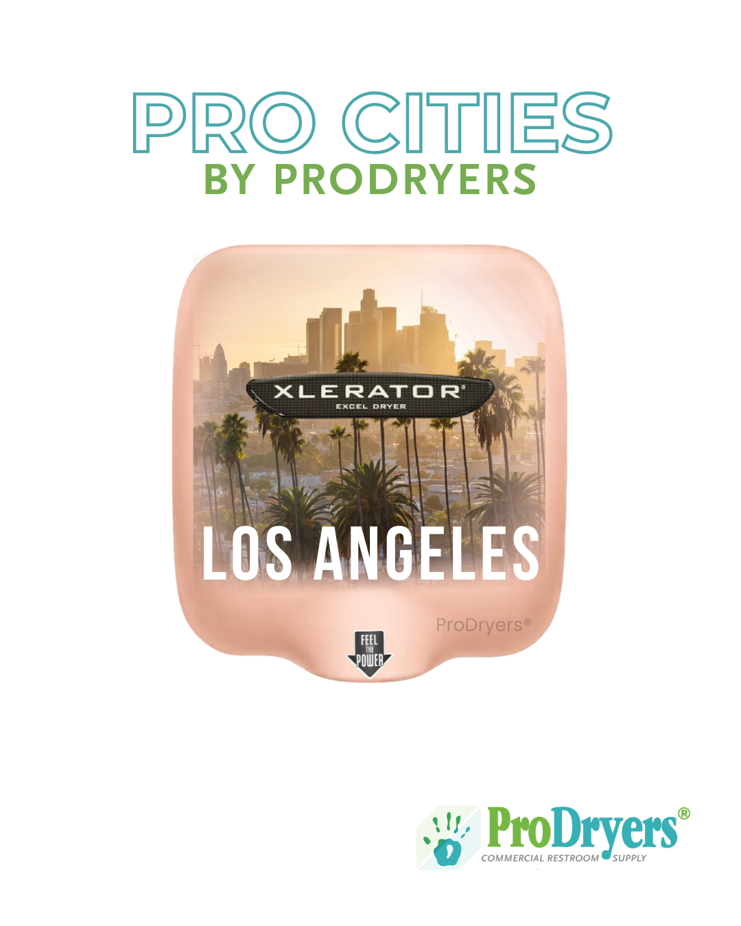 Los Angeles Custom Hand Dryer City Design