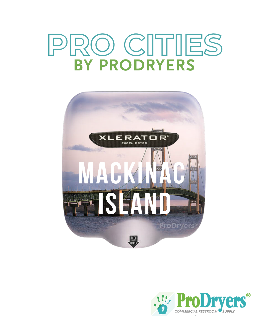 Mackinac Island, MI Custom Hand Dryer Design by ProDryers