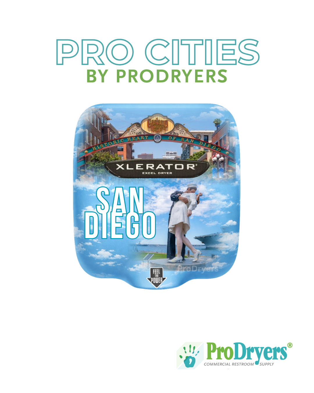 San Diego Custom Hand Dryer City Design