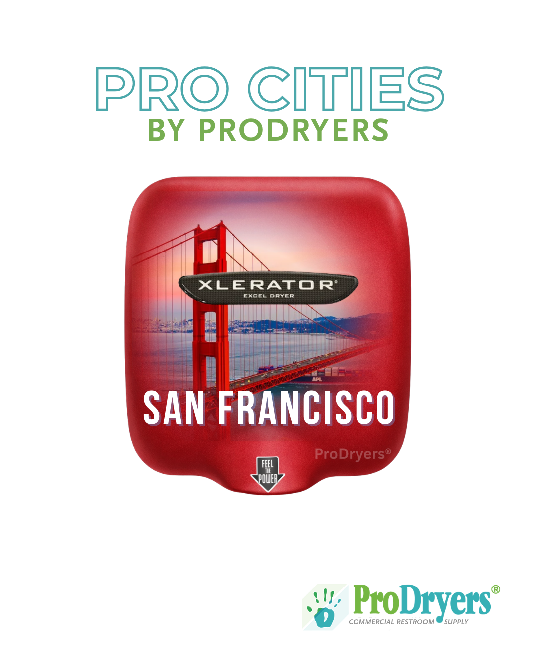 San Francisco Custom Hand Dryer City Design